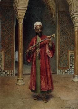 unknow artist Arab or Arabic people and life. Orientalism oil paintings  421 oil painting image